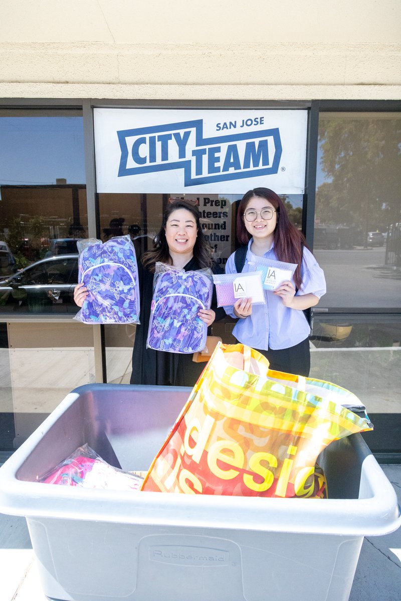 🎒 Massive thanks to <a href="/IAarchitects/">Interior Architects</a>  for filling and donating backpacks full of school supplies!

♥️ Together, we’re helping kids in low-income neighborhoods thrive this school year.

#BackToSchoolDrive #CityTeamCommunity
