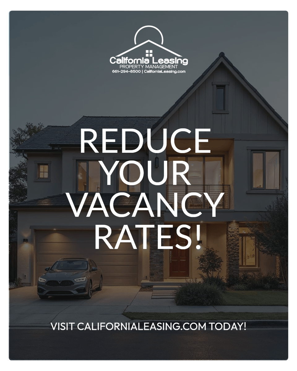 CALeasing's tweet image. 🏡 Homeowners, are you ready to attract the best tenants for your rental property?

Contact us today and start enjoying the benefits of reliable, responsible renters!