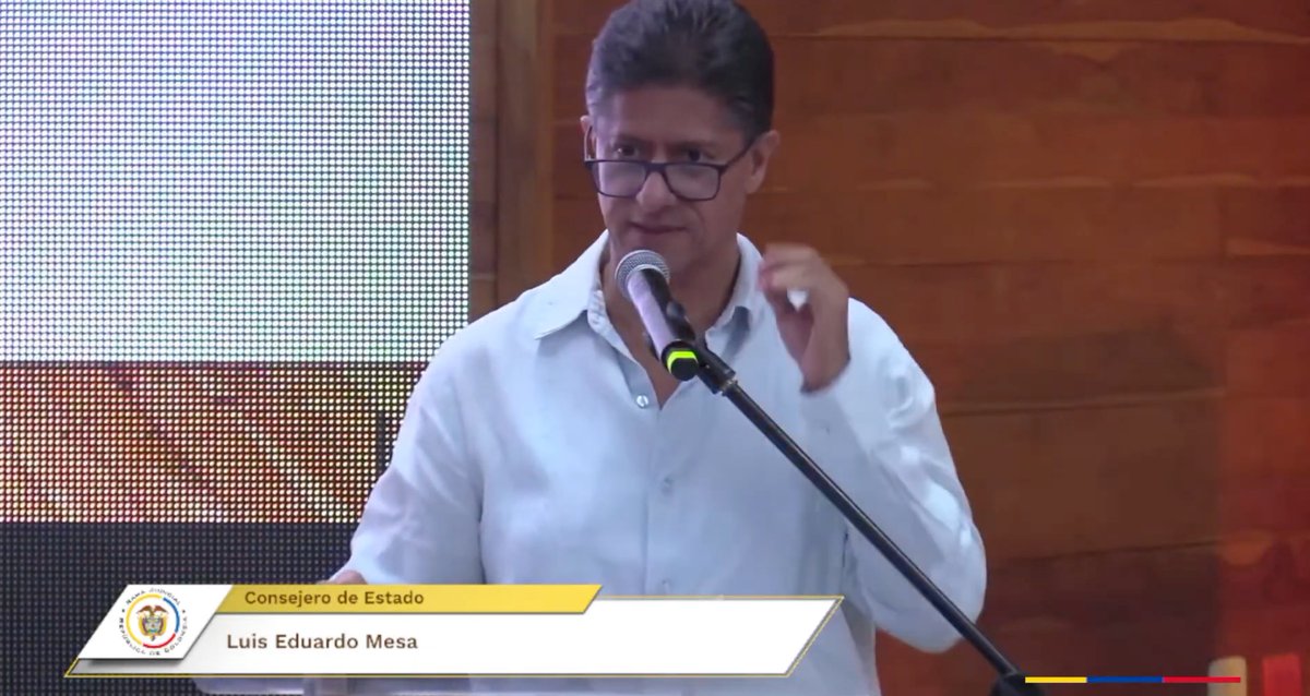 consejodeestado's tweet image. El presidente del @consejodeestado, Luis Alberto Álvarez Parra, junto a los magistrados Jhon Jairo Morales, María del Pilar Bahamón, Juan Manuel Laverde y Luis Eduardo Mesa, asistieron a la #RendiciónDeCuentas de la Jurisdicción de lo Contencioso-Administrativo #Córdoba2024.🧵1/2