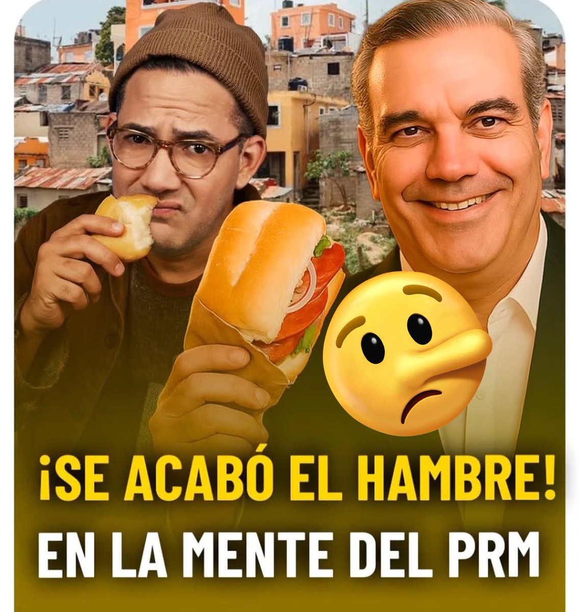 “YA NO MÁS HAMBRE EN REPÚBLICA DOMINICANA”
…dicen ellos con la barriga llena y el aire en 18❄️
Mientras tanto, el pueblo contando los pesos pa’ comprar medio pollo.

Si yo lo agarro con esta silla… 🪑🥵
¡Lo siento, pero el relajo tiene límite!

#QueNoTeEngañen