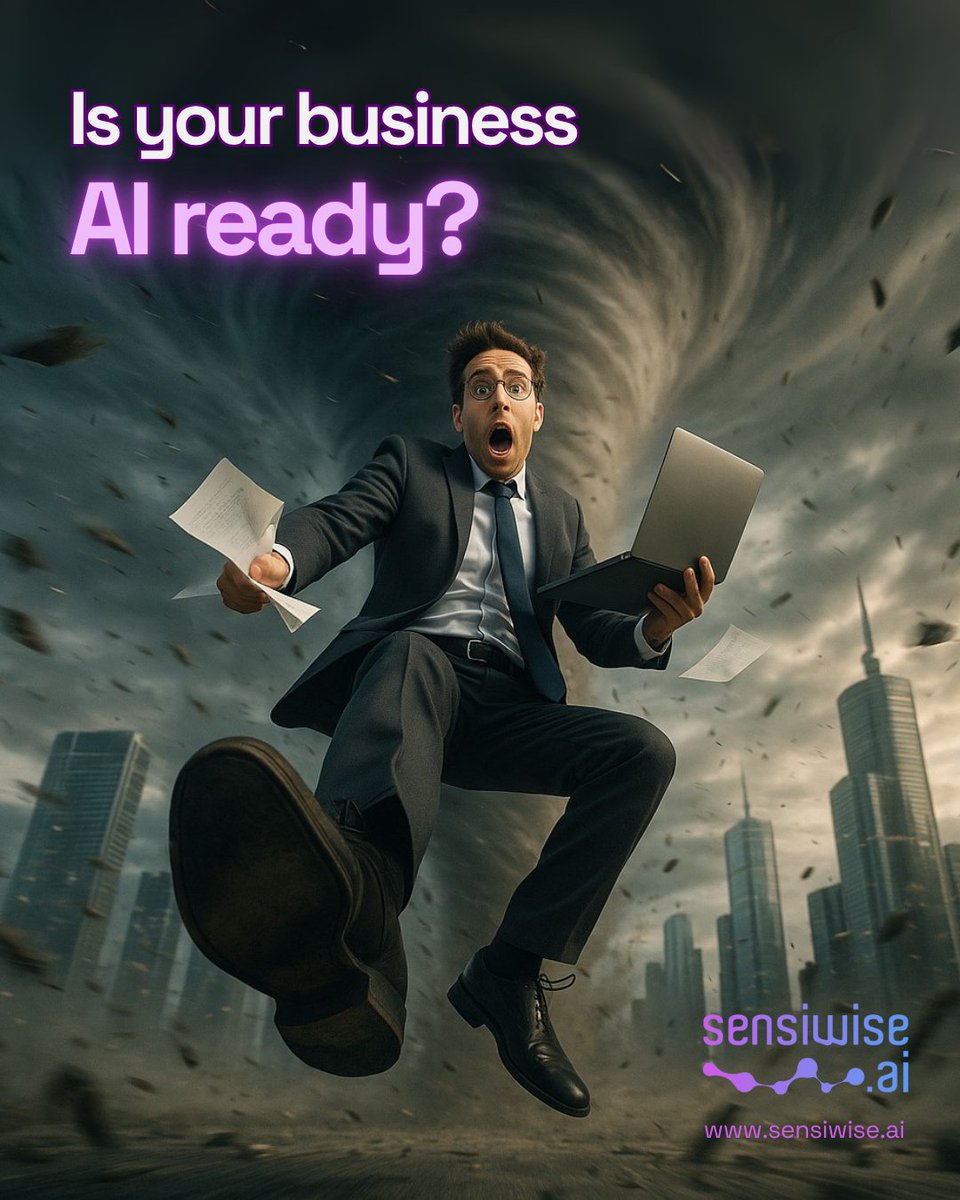 SensiwiseAI's tweet image. Is Your Business AI-Ready?
- Right infra in place?
- Team prepped for AI tools?
- Enough data to train/run systems?

@SensiwiseAI helps you answer these questions—before you invest

Let’s talk - sensiwise.ai
#SensiwiseAI #AIReadiness #AIForSMEs #AffordableAI