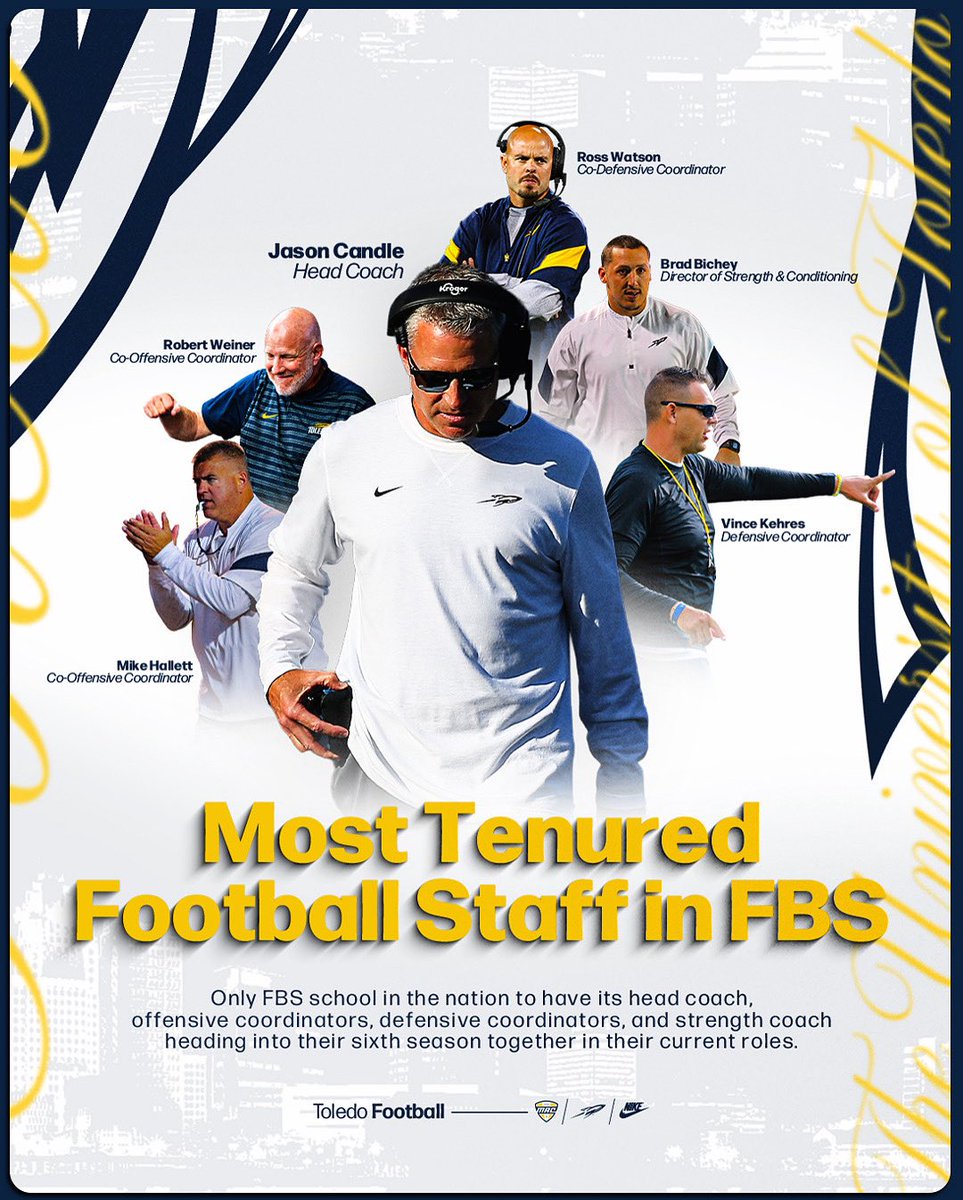 Let’s hear it for our coaching staff 👏

#TeamToledo