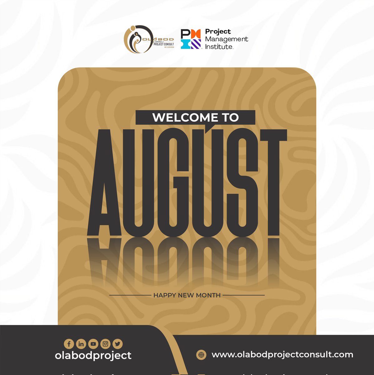 olabodproject's tweet photo. HAPPY NEW MONTH!
Always have in mind that small disciplines, repeated with consistency every day, lead to great achievements.

Register @olabodproject [ virtual / physical sessions ]
📧info@olabodprojectconsult.com 

#olabodproject #pmpcertification #Agile  #PMP #PMPtraining https://t.co/LAyb4xs3En