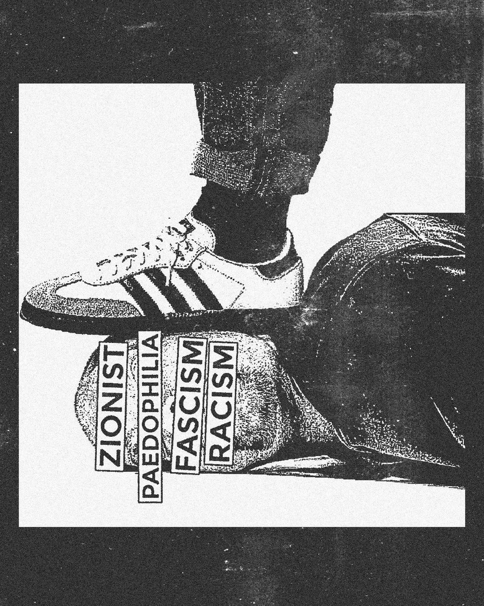 There is no place for zionism, pedophilia, fascism and racism.