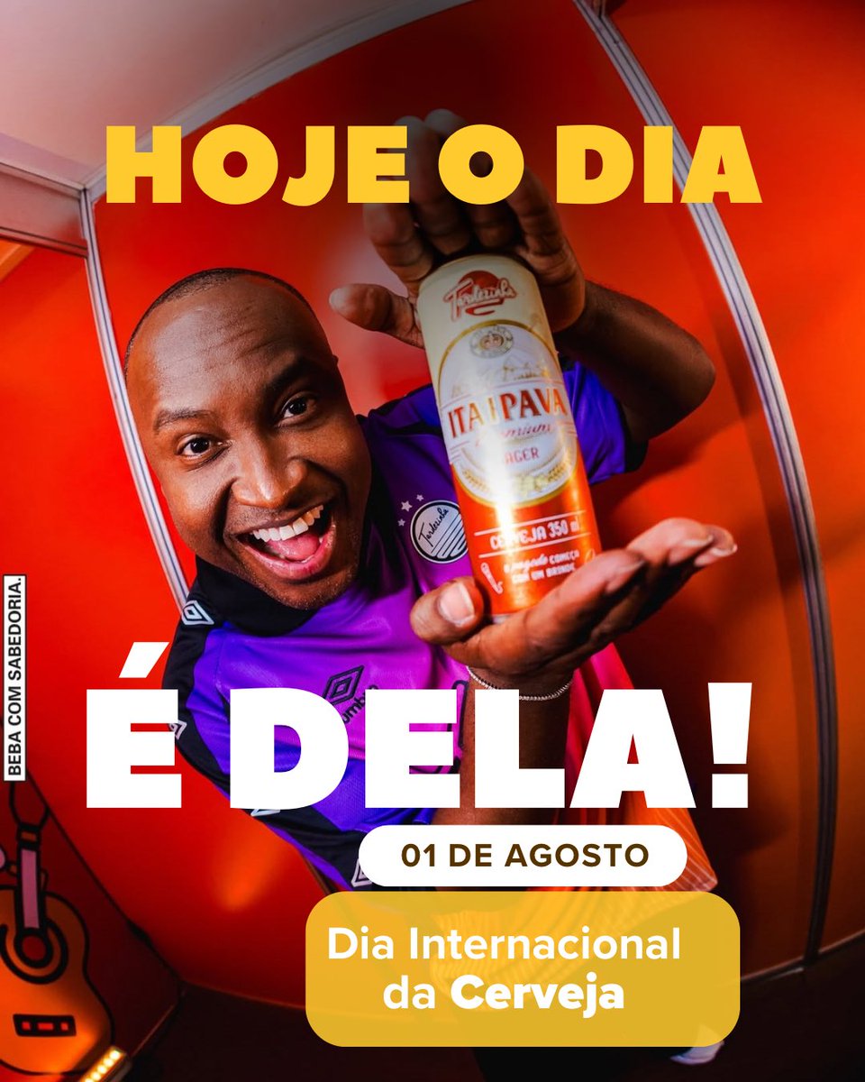 eternamentefel's tweet photo. @itaipava 

Hoje eu vou comemorar o dia da cerveja com Ita premium!
#ItaipavaNaTardezinha #diadacerveja https://t.co/YYjZXtLLhB