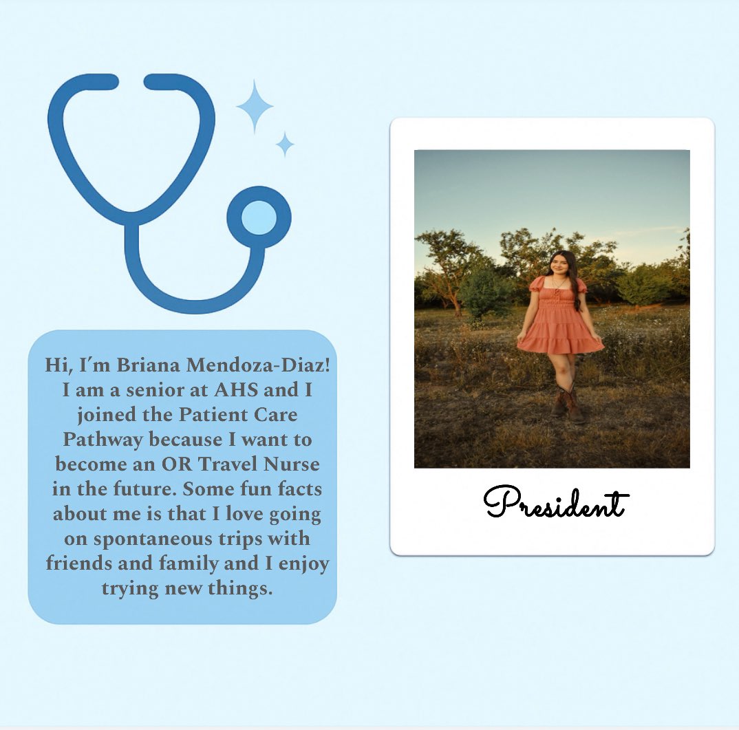 AHS CTE Patient Care Pathway 💙🩺🤍 tweet media