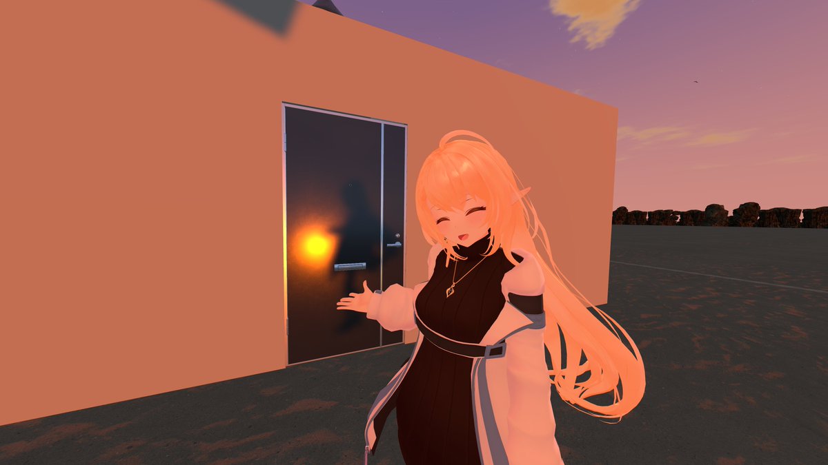 (*'▽')おはようございましたー
例の潮干狩りして家作るワールドのドアつけたー、それじゃ週末楽しもうね！