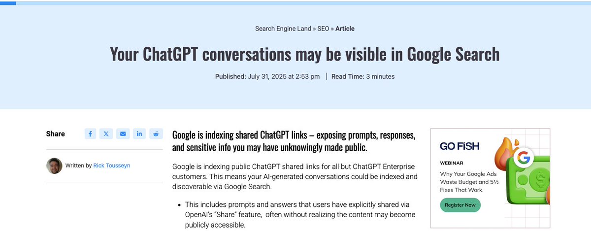Guardrail_Tech's tweet photo. Another key security weakness for companies using AI? 
Shadow, in which users share information with AI models that haven’t been verified and authorized by their organization’s IT department.

It happens in almost every organization (and then there are the ‘AI policies,’ a.k.a. a piece of paper filled with rules that aren’t enforced).

Do you want to give an algorithm or an LLM access to everything? What can go wrong? #AIRisks #AISecurity