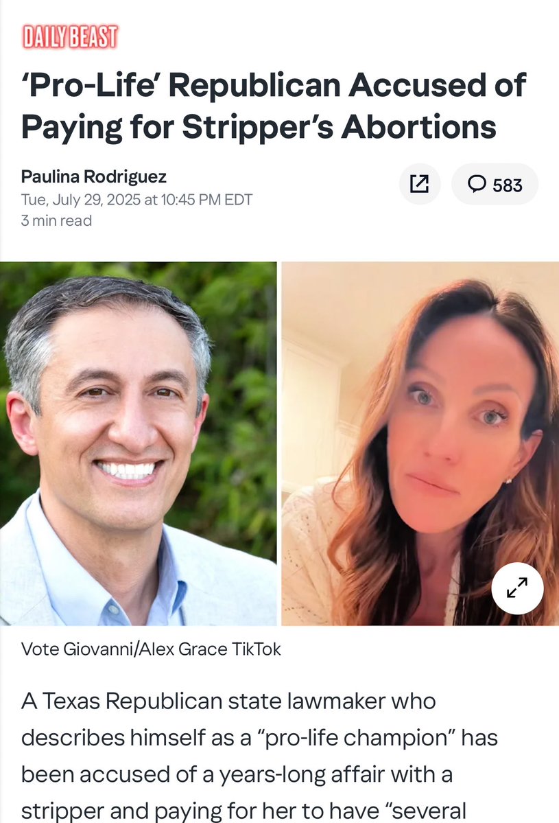 Because… of course it’s a Pro-Life Republican from Texas 🤷‍♂️