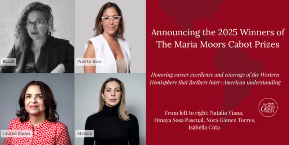 Angela Kocherga (@angelakborder) on Twitter photo Congratulations to these outstanding journalists for the work and careers covering the Americas! Congratulations to these outstanding journalists for the work and careers covering the Americas!