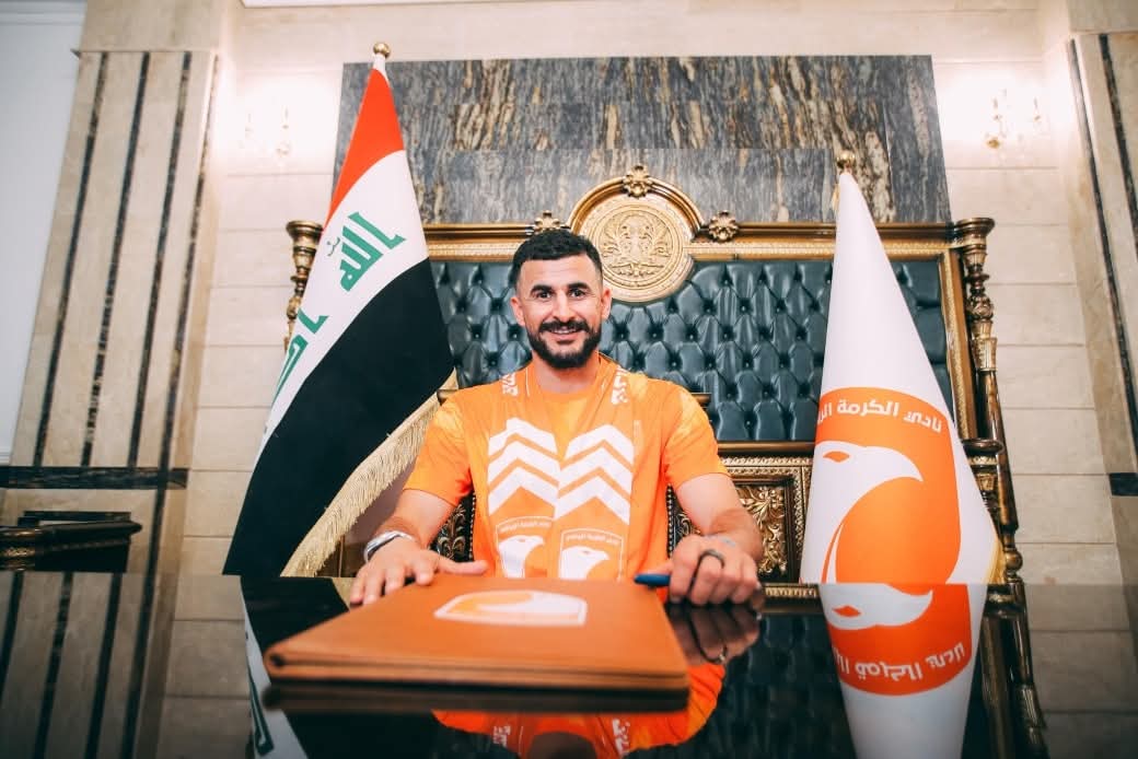 thesbahi's tweet photo. ول خالي تمت الصفقة ✅🧡

ايمن حسين يوقع رسميًا مع نادي الكرمة !#كحلت_عيون_الغربية https://t.co/ztTlSvvj50