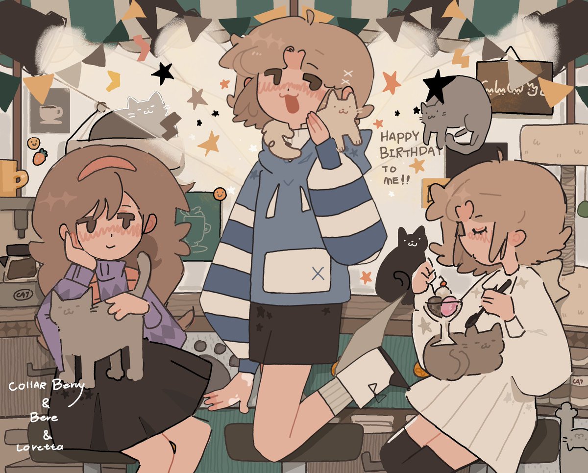 YEAHHH！happy birthday to me✨8.2🎉🎉
