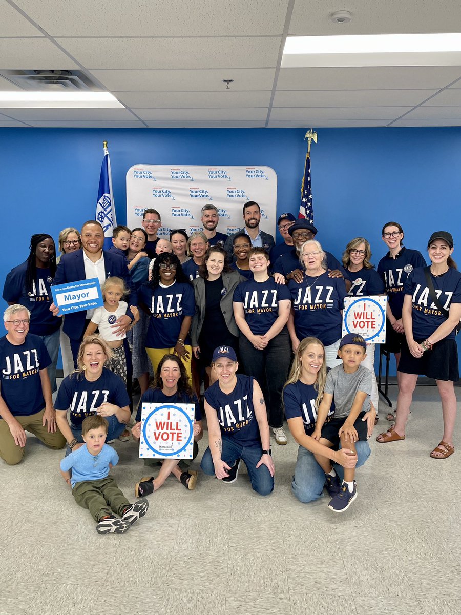 It is official. I am the first DFL candidate in this election to file to run for Mayor of Minneapolis.

I am running for safer neighborhoods, affordable housing, and good jobs in every ward. Let’s build a city that works for all of us.

Chip in/volunteer: jazzformayor.com