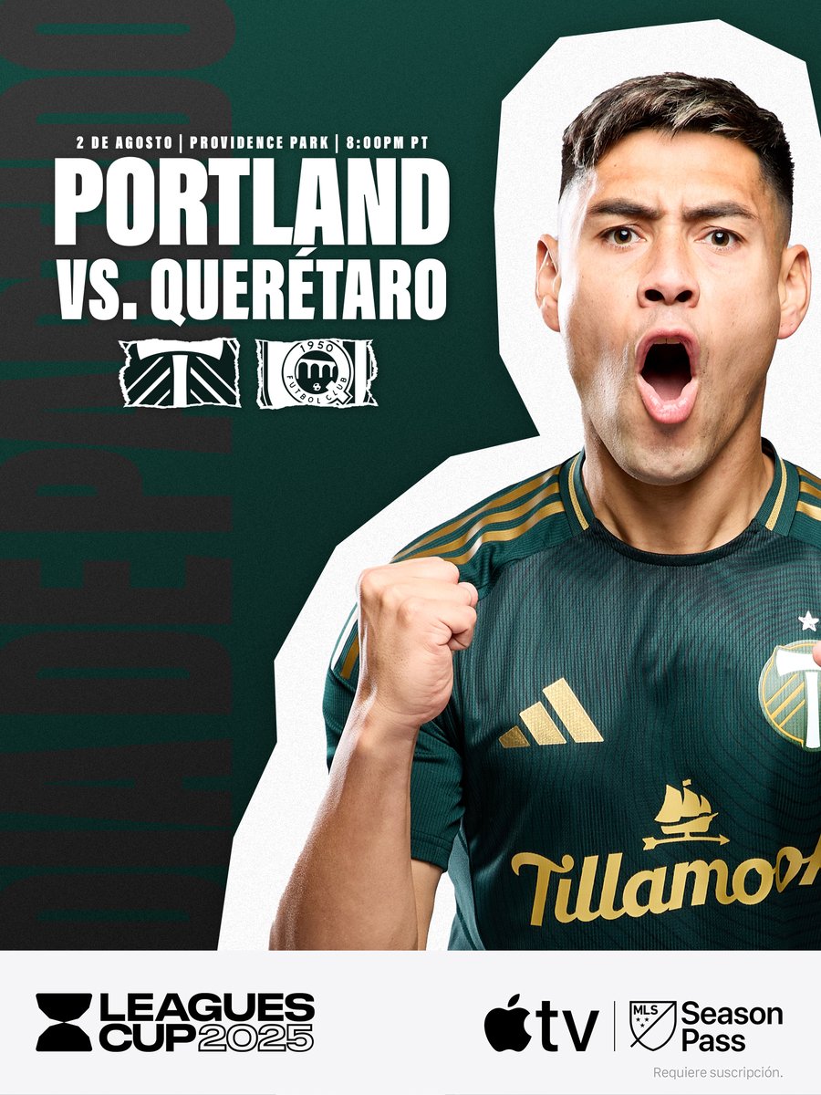 Siguiente reto en <a href="/LeaguesCup/">Leagues Cup</a> ⏭️

🆚: Querétaro
⏰: 8:00 PM PT
🎟️: bit.ly/40IOJcH
📺: MLS Season Pass &amp; FS1