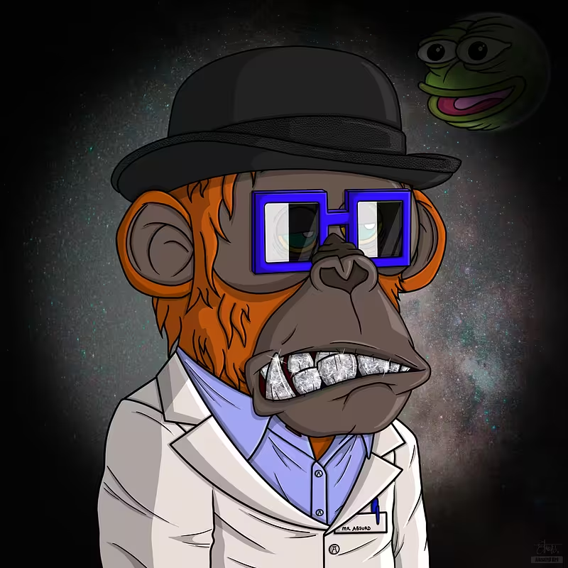 Rhinotough.eth 🦏 (@jesselankford) on Twitter photo Big THANK YOU to <a href="/SkeetsANC/">Skeets🎨(1%)</a>, founder of <a href="/AbsurdArtApes/">Absurd Apes (1%)</a> for this sweet Ape #NFT!
During a recent discord currency reset, I didn't have enough to exchange, but Skeets hooked me up!
Love the art, energy, and generosity of this project. You should def check it out!
We Absurd! Big THANK YOU to <a href="/SkeetsANC/">Skeets🎨(1%)</a>, founder of <a href="/AbsurdArtApes/">Absurd Apes (1%)</a> for this sweet Ape #NFT!
During a recent discord currency reset, I didn't have enough to exchange, but Skeets hooked me up!
Love the art, energy, and generosity of this project. You should def check it out!
We Absurd!