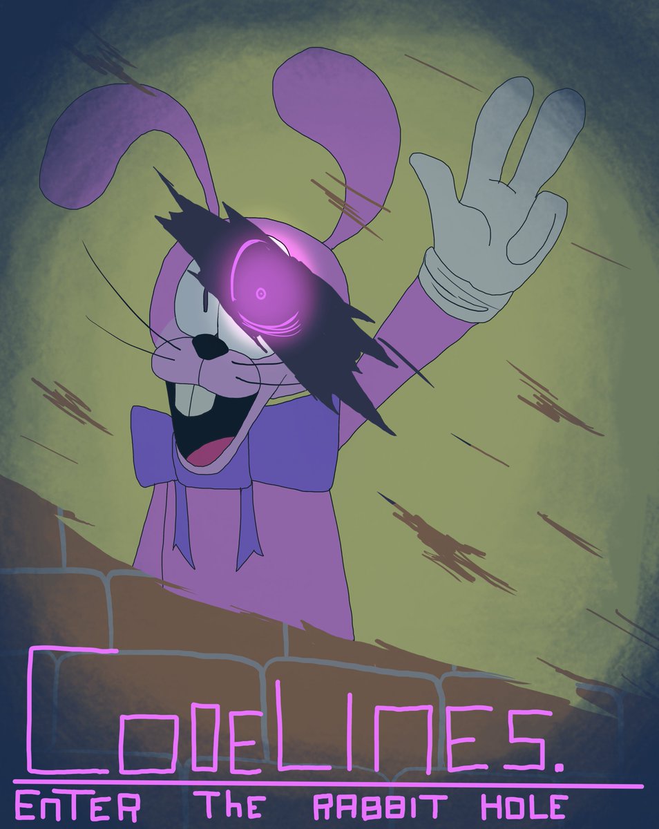 lewi334's tweet photo. The rabbit hole awaits, first poster of Codelines
#originalcharacter #Codelines #oc https://t.co/YunqIxC3HM