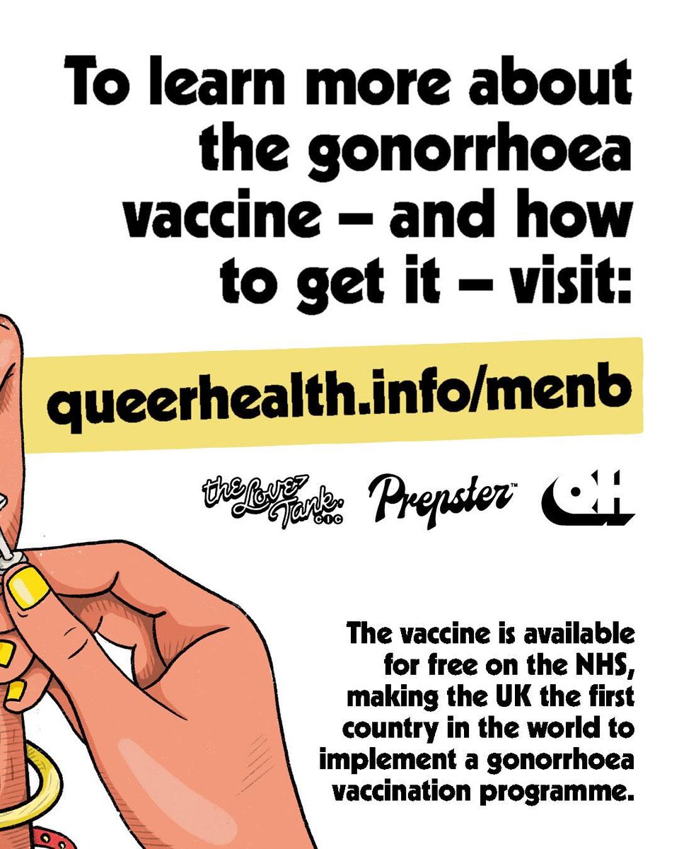 This vaccine has launched!

It's available for FREE on the NHS through sexual health clinics regardless of immigration status

Check with your clinic to see when the vaccination is available

Read more about it and where to get it from this guide at queerhealth.info/menb