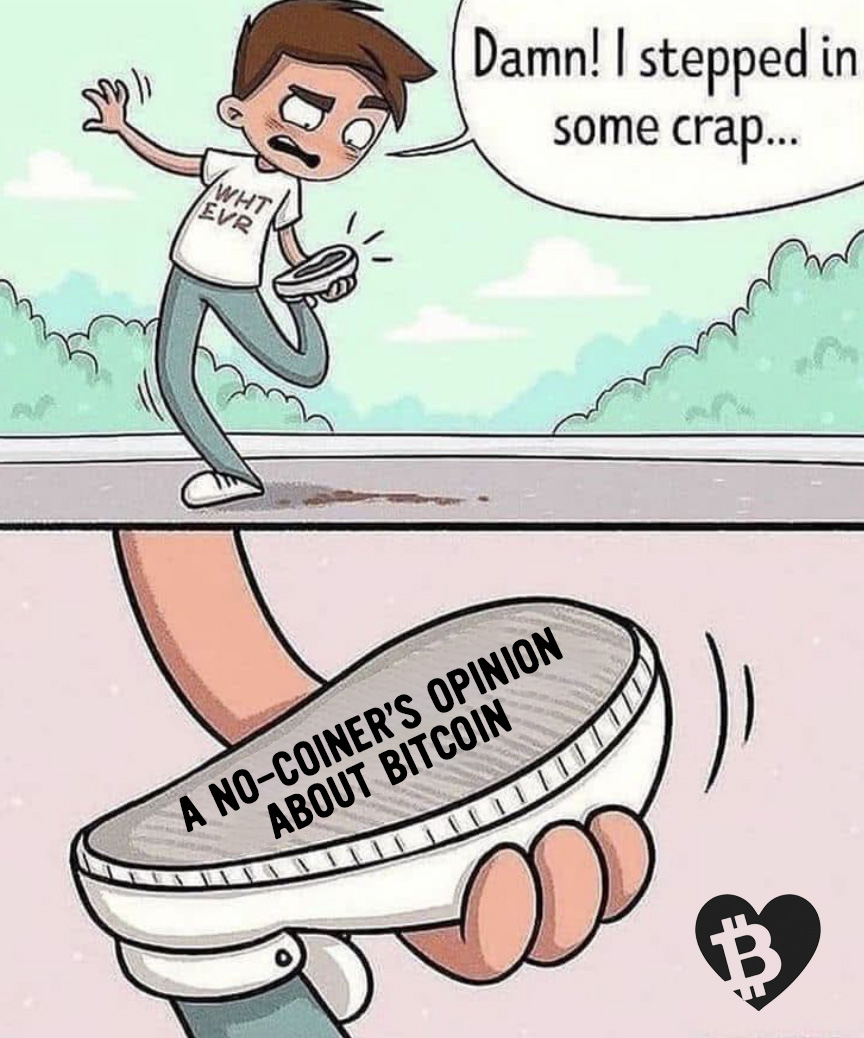 Watch where you step. There are crap opinions everywhere. Buy Bitcoin.