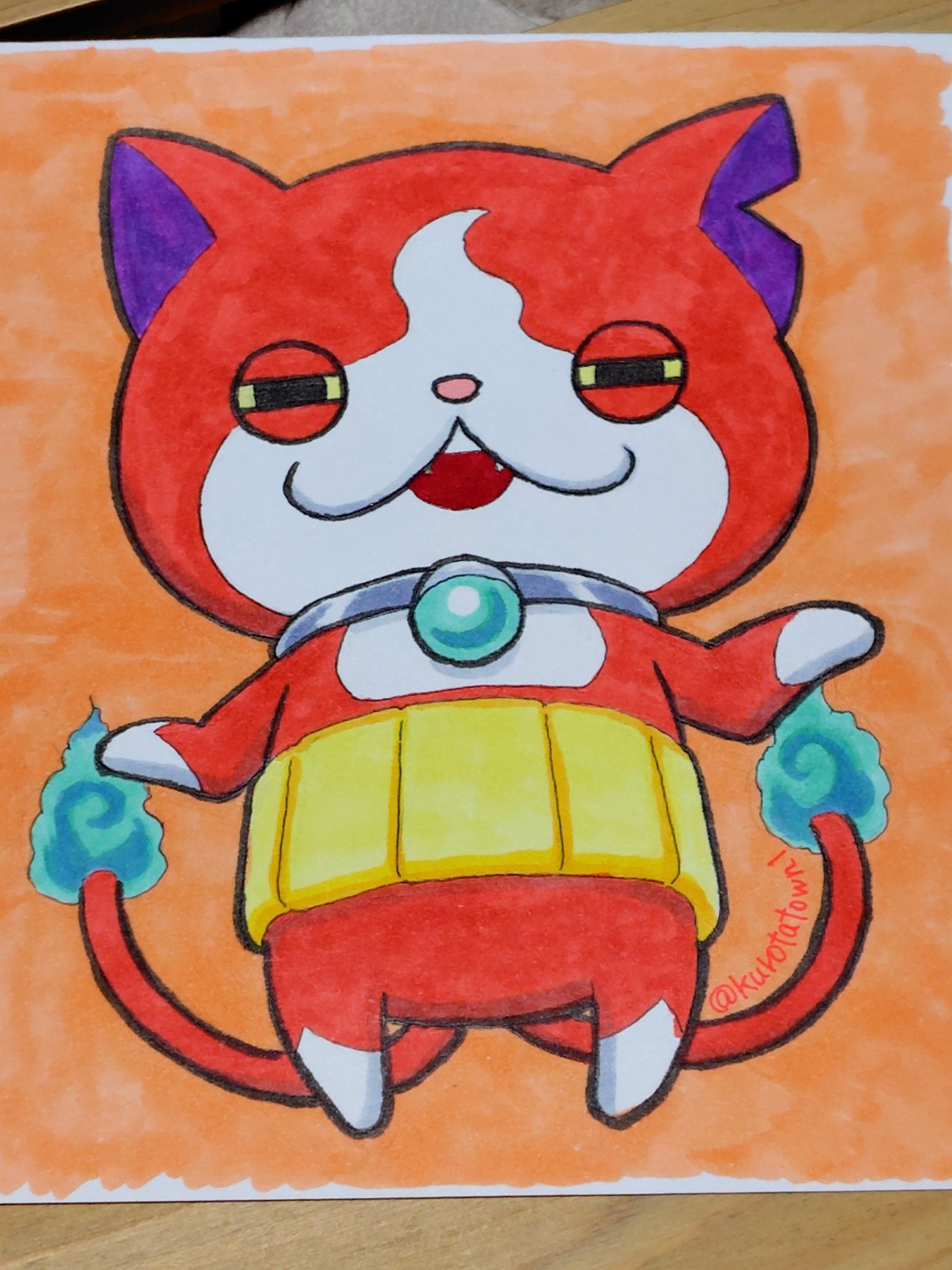 じばにゃんです⭐︎ Yo-kai Watch Jibanyan Mascot Nyan Review! Warunyan