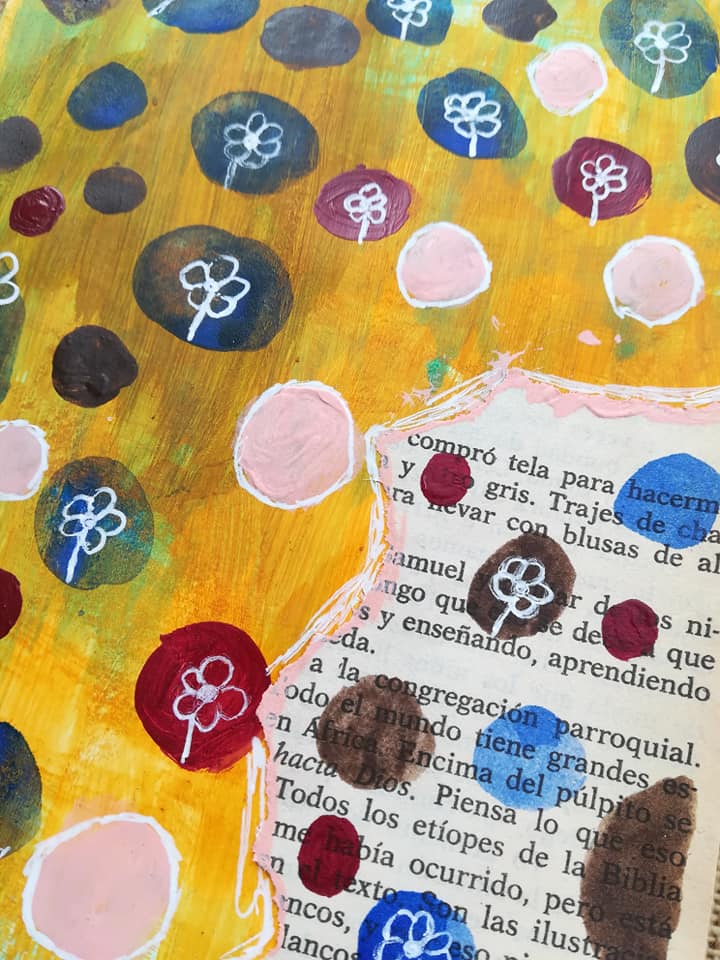 mixmediartscrap's tweet image. Página 26 de mi llamémoslo #artjournal del día 23 de Enero.

El cuaderno es de @flyingtigeres

#mixedmediacollage #sketchbookexplorations #collagefolder #artjournaling #collageart #abstractexpressionistart #dailyartjournaling  #artcommunity #artjournaleveryday  #mixmediartscrap