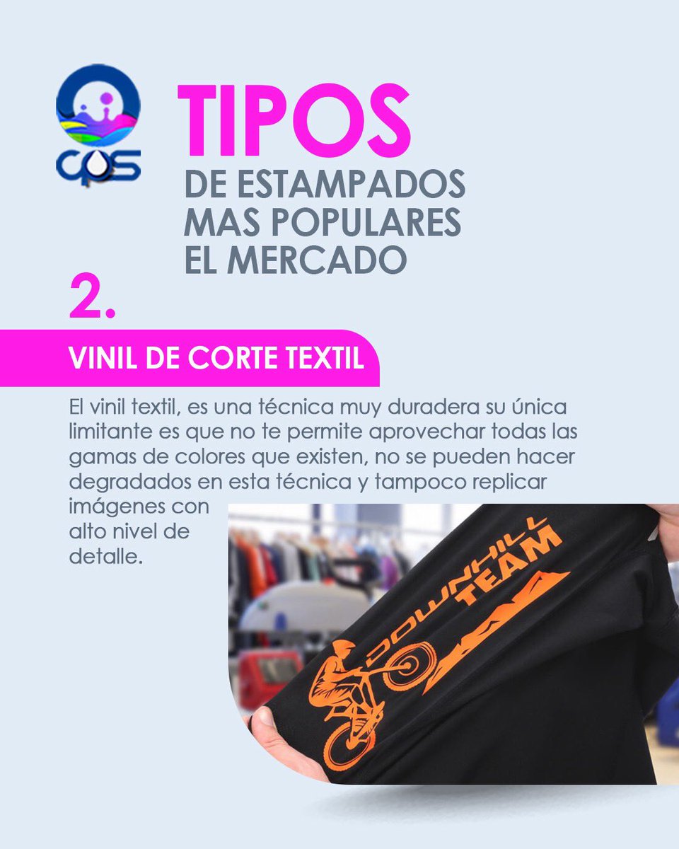 cpsmex's tweet image. 🚀 Tipos de estampados mas populares en el mercado:
.
.
.
#Estampados 

🔗 ¡Compra ahora y personaliza el tuyo! cps.com.mx
🔸 Sucursal CDMX y Guadalajara
🔸 En línea: cps.com.mx
🔸 Mercado Libre
🔸 Claro Shop
🔸 Shein