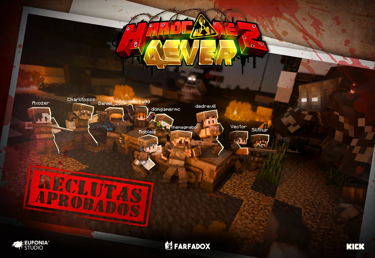 🪖 SE UNEN 10 RECLUTAS MÁS A LA RESISTENCIA 🪖
(40 anunciados)