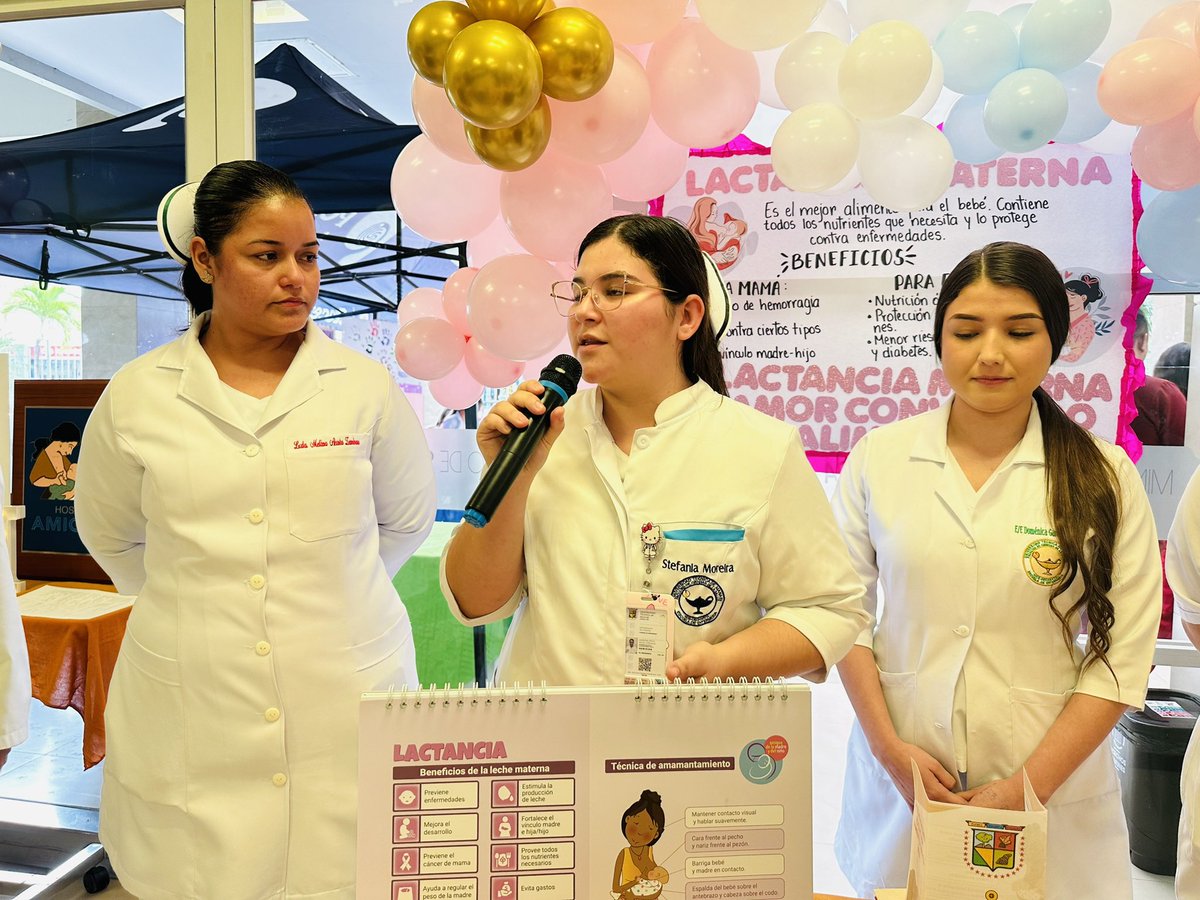 <a href="/Presidencia_Ec/">Presidencia Ecuador 🇪🇨</a> <a href="/DanielNoboaOk/">Daniel Noboa Azin</a> <a href="/Salud_Ec/">Ministerio de Salud Pública 🇪🇨</a> <a href="/Salud_CZ4/">Coordinación Zonal 4 🇪🇨</a> <a href="/DraAuraLopez/">Aura López</a> <a href="/marcelo_daza/">Marcelo Daza</a> <a href="/PortoviejoGAD/">Alcaldía Portoviejo</a> <a href="/UTMManabi/">Universidad Técnica de Manabí</a> 🏥Del lado del Hospital, los servicios de UCI-P, Neonatología, Banco de Leche, Nutrición, Centro Obstétrico y Ginecología, condensaron la información acerca de la lactancia, articulada con las competencias y responsabilidades de cada una de ellos. 5/6