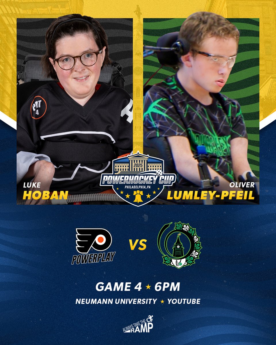 2025 Powerhockey Cup (@2025phc) on Twitter photo Game 4 of the 2025 Powerhockey Cup between <a href="/FlyersPwrPlay/">Philadelphia Flyers PowerPlay</a> Black and <a href="/PHOttawa/">PowerHockey Ottawa</a> is underway.
Watch live: youtube.com/watch?v=PDf-DW…
#PlayOn | #PHC25 Game 4 of the 2025 Powerhockey Cup between <a href="/FlyersPwrPlay/">Philadelphia Flyers PowerPlay</a> Black and <a href="/PHOttawa/">PowerHockey Ottawa</a> is underway.
Watch live: youtube.com/watch?v=PDf-DW…
#PlayOn | #PHC25