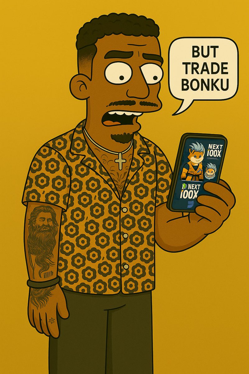 jhnpapi's tweet photo. Yo what’s good fam — OFFLINE JHN tapping in
Out here doing real things in the real world 🌍
BUT DON’T FORGET TO GET YOUR BONKU BAG 💼🔥
This WILL be the NEXT 100x 🚀

📲 https://t.co/C4mpmb35xw
💰 CA: eV6P1gi6vKcmuy4Y4bZkjy3DFKCiiQCLDqtF2WLbonk

#BONKU #Solana #CryptoDegens #Next100x #MemecoinSeason #CryptoAlpha #WAGMI #DeFi #SolanaGems #PumpIt #Altcoins #Web3 #CryptoHustle #NFTCulture