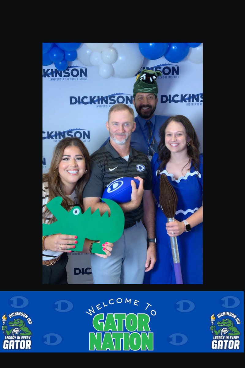 Such an AMAZING first day of the 25-26 school year! Looking forward to this year of learning and growing in my new district with my incredible team and teachers! Go Gators! 🐊 <a href="/DickinsonISD/">Dickinson ISD</a>