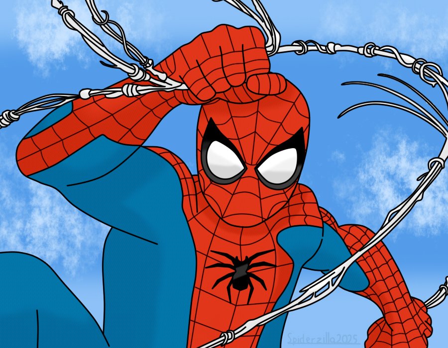 SpiderSmasher23's tweet photo. Spider-Man Day
Hoy es el Dรญa de Spider-Man.
#SpiderMan #SpiderManDay #spidermanfanart #SpiderManArt #SpiderManBrandNewDay #Marvel #MarvelComics #SpidermanComic #FanArtFriday #FanartFridays https://t.co/7yBS4DRI9Q