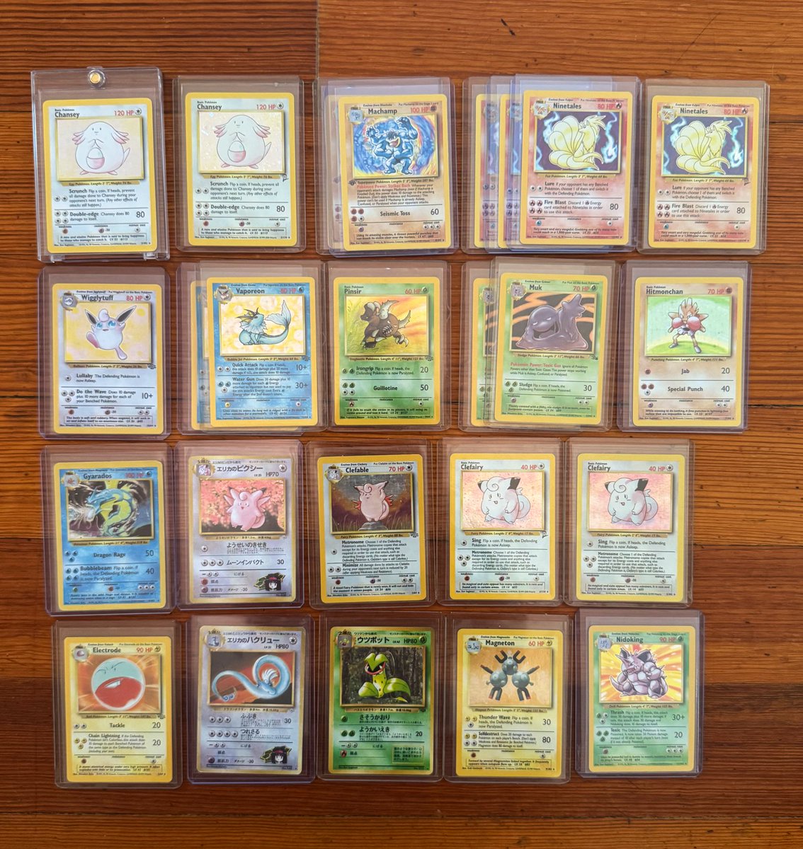 LGCards2000's tweet photo. Hey! I’m thinking of having a couple beers tn and trying a Pokemon + wrestling sale. Modern and vtg. Maybe a few other random things too. I’ll probably get started a bit after 8 EST. 
RTs appreciated!
@BUYSELLTRADETCG @SportsCardNews @CardboardBanger @TattooedBST @sports_sell https://t.co/TmJmszBWdV