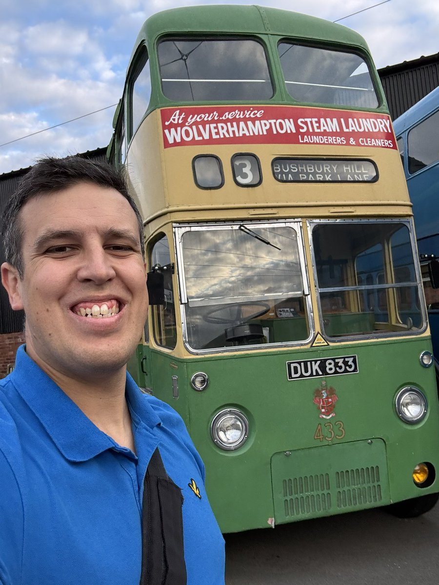 AdHayes85's tweet photo. #4for40 Day 12 - Trip to the Black Country Living Museum. Throw yourself into things and you will have a great time. I didn’t think I would be stood at the front of the class so soon 😂 #bclm https://t.co/VXKMqd80Cd