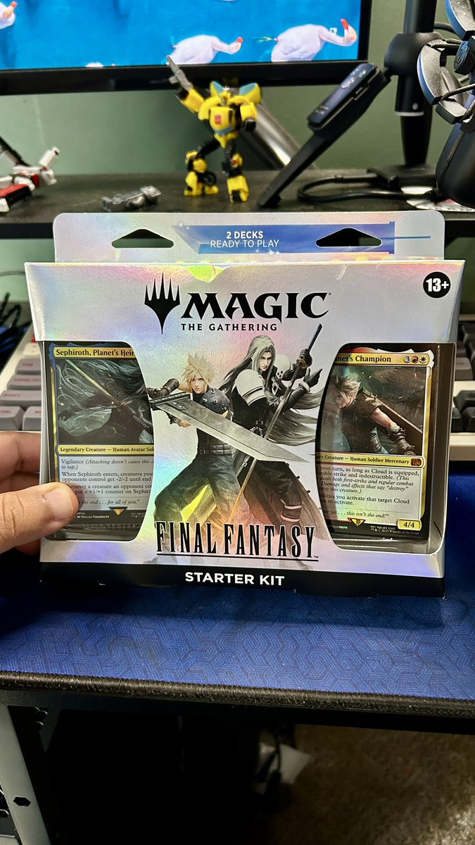 So I did a thing… #MTG #MagicTheGathering #FinalFantasy #Chaosbringers #mtgfinalfantasy #magicthegatheringfinalfantasy
