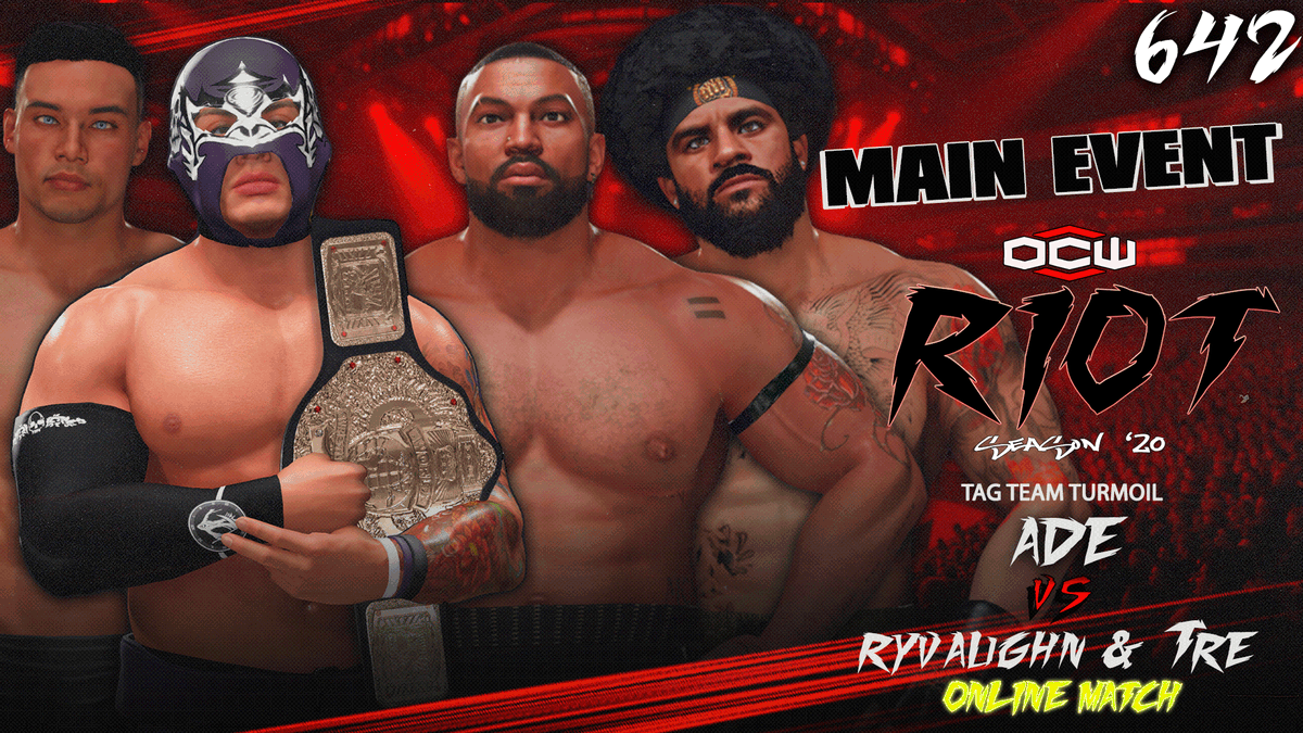 ocwfed's tweet photo. Big night STREAM IS UP! #OCWFED Riot EP 642 KICKS OFF at 7:05PM EST 
https://t.co/fLrNOKLpYb
https://t.co/exvIU39mWc

#WWE2K25 PVP https://t.co/fDz0EOmZ5p