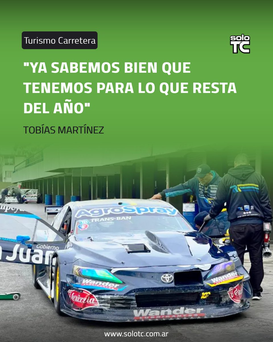 SoloTC (@solotcok) on Twitter photo 💬 <a href="/tobiasmartiinez/">Tobias Martinez</a>, piloto del <a href="/RusMedTeam/">Rus Med Team</a>, comentó sus conclusiones tras probar el Toyota Camry en La Plata.
👇 La nota.
solotc.com.ar/rus-med-team-p… 💬 <a href="/tobiasmartiinez/">Tobias Martinez</a>, piloto del <a href="/RusMedTeam/">Rus Med Team</a>, comentó sus conclusiones tras probar el Toyota Camry en La Plata.
👇 La nota.
solotc.com.ar/rus-med-team-p…
