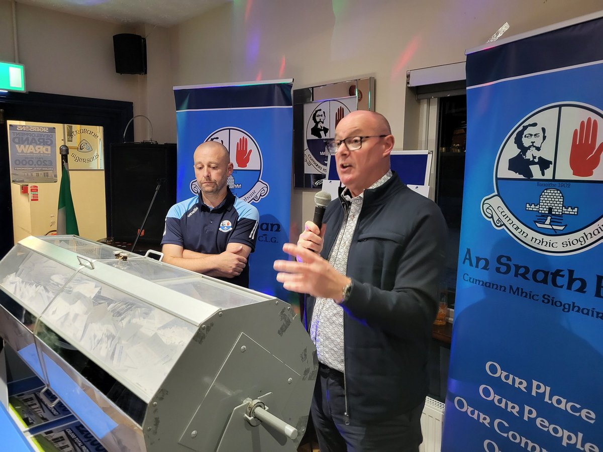 Aodhán Harkin (@aodhanharkin) on Twitter photo £351,168 an amazing total raised by <a href="/SigersonsGAA/">StrabaneSigersonsGAA</a> at tonight's Grand Draw. Proud night for Strabane 💙 <a href="/teamtalkmagLIVE/">Teamtalkmag.com</a> <a href="/officialgaa/">The GAA</a> <a href="/Tyrone_News_GAA/">Tyrone News GAA</a> <a href="/TyroneGAALive/">Tyrone GAA</a> <a href="/wearetyronespt/">WeAreTyrone Sport</a> <a href="/we_are_tyrone/">WeAreTyrone</a> <a href="/StrabaneWeekly/">Strabane Weekly News</a> <a href="/irishnewssport/">Irish News Sport</a> <a href="/bod_uherald/">Barry O'Donnell</a> <a href="/UlsterGAA/">Ulster GAA</a> An Srath Bán Abú💙🇪🇪👏 £351,168 an amazing total raised by <a href="/SigersonsGAA/">StrabaneSigersonsGAA</a> at tonight's Grand Draw. Proud night for Strabane 💙 <a href="/teamtalkmagLIVE/">Teamtalkmag.com</a> <a href="/officialgaa/">The GAA</a> <a href="/Tyrone_News_GAA/">Tyrone News GAA</a> <a href="/TyroneGAALive/">Tyrone GAA</a> <a href="/wearetyronespt/">WeAreTyrone Sport</a> <a href="/we_are_tyrone/">WeAreTyrone</a> <a href="/StrabaneWeekly/">Strabane Weekly News</a> <a href="/irishnewssport/">Irish News Sport</a> <a href="/bod_uherald/">Barry O'Donnell</a> <a href="/UlsterGAA/">Ulster GAA</a> An Srath Bán Abú💙🇪🇪👏