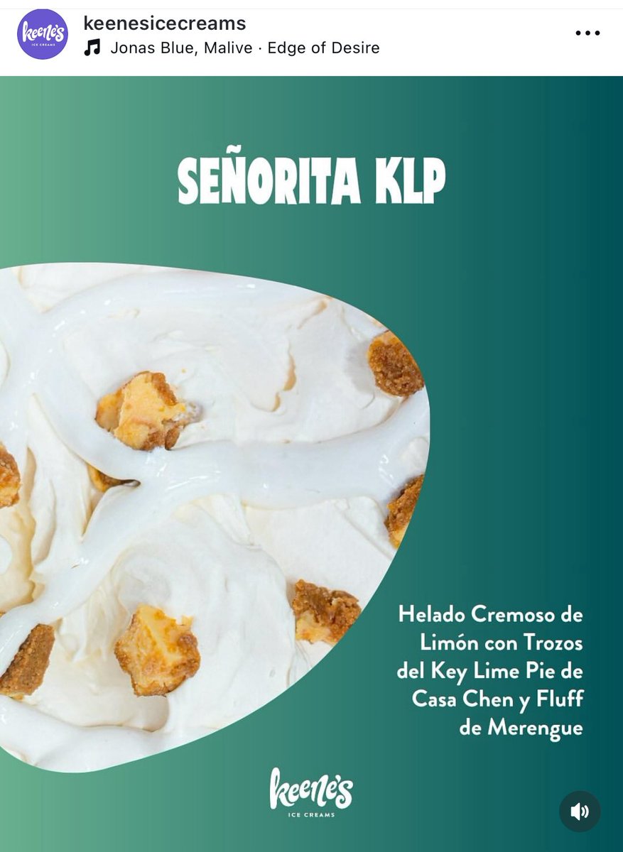 Feliz primer día de agosto! 🍦
Los esperamos en Helados Keenes para probar SEÑORITA KLP 🍋‍🟩
*gluten free
