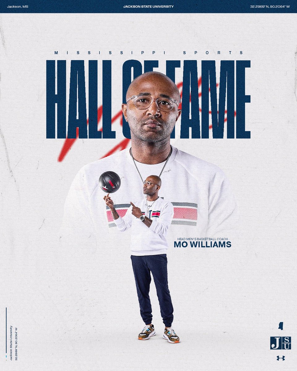 This weekend belongs to ⁦<a href="/mowilliams/">Mo Williams</a>⁩ with his induction into the Mississippi Sports Hall of Fame on Saturday 

#TheeILove | #BleedTheeBlue