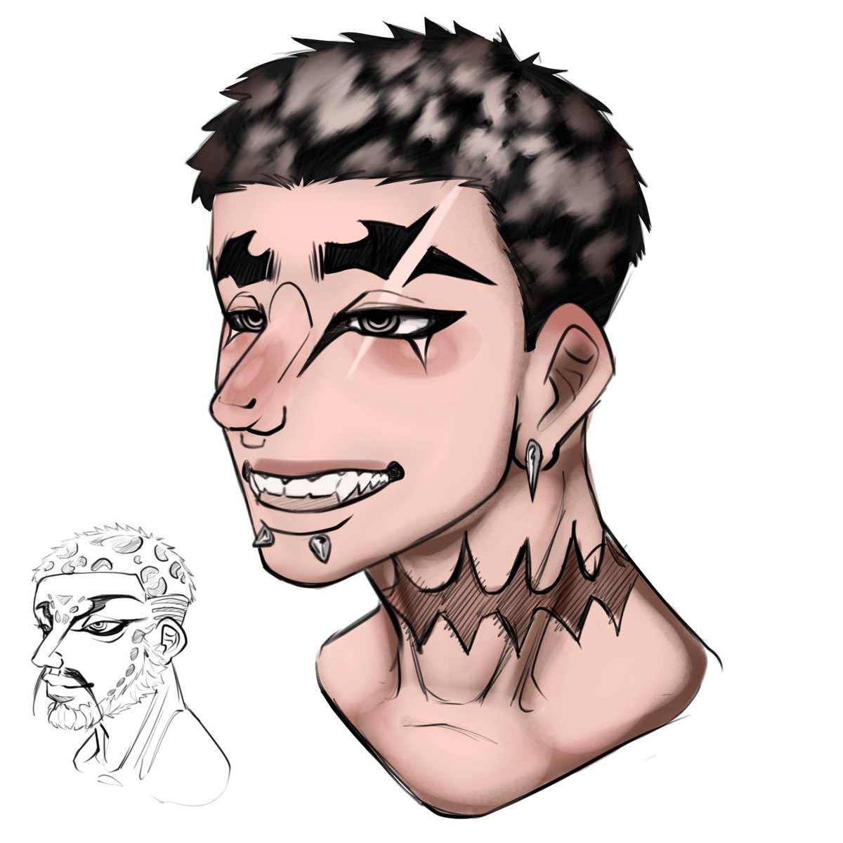 Remade of some things on him