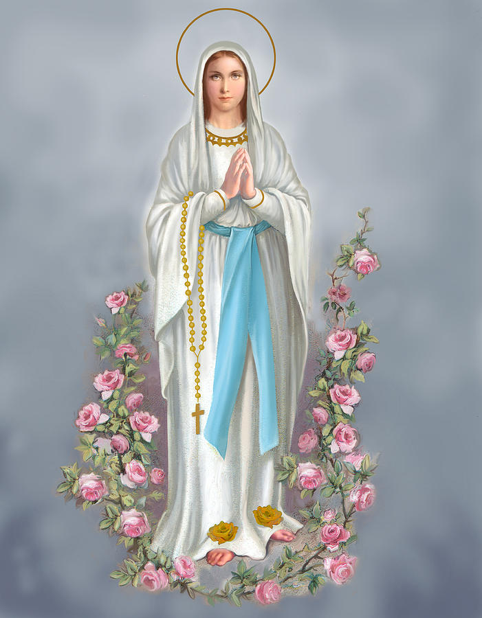 I've noticed that people who post pictures of pretty girls, handsome guys, famous people, politicians or children don't get accused of "idol worship". 
But post one picture of Jesus' Mother and there's a host of angry accusations!