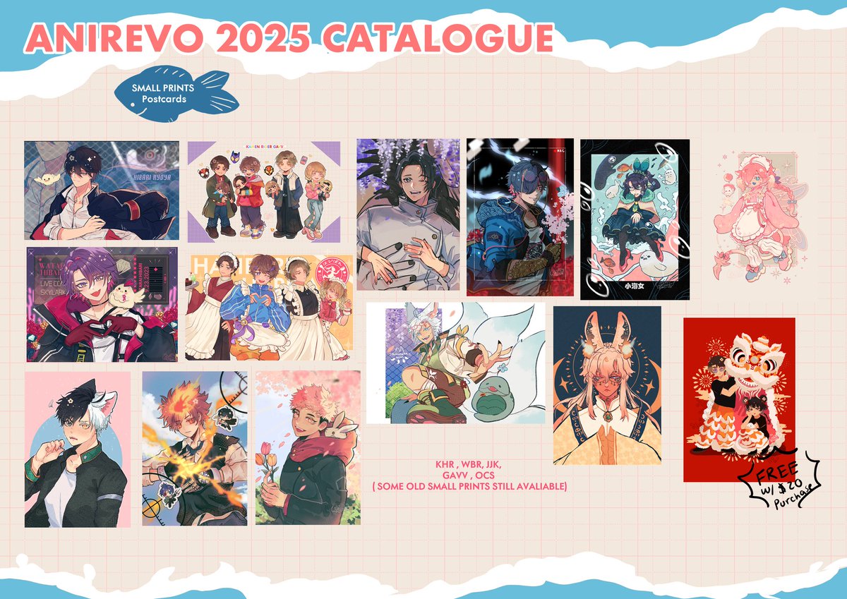 Oops forgot to post but come visit at A55! #anirevo2025