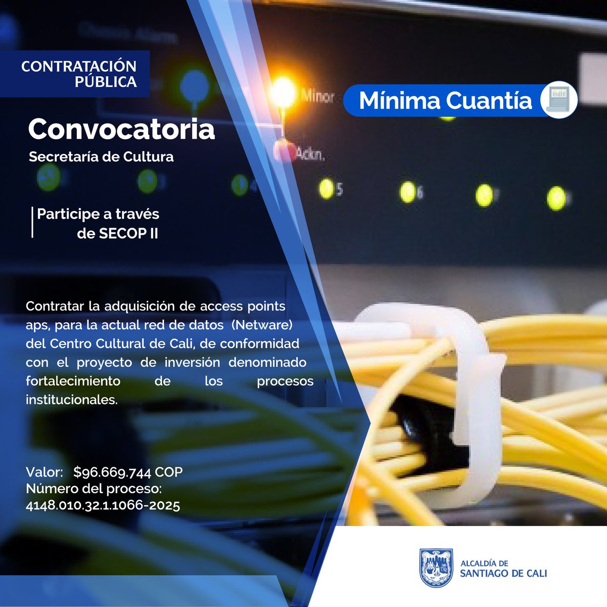 Contratación Pública (@calicontrata) on Twitter photo 📢Atención📢
Aviso de convocatoria
Modalidad: Mínima Cuantía
Más información: shorturl.at/OHVXO
<a href="/CaliCultura/">Secretaría de Cultura - Santiago de Cali</a> 📢Atención📢
Aviso de convocatoria
Modalidad: Mínima Cuantía
Más información: shorturl.at/OHVXO
<a href="/CaliCultura/">Secretaría de Cultura - Santiago de Cali</a>