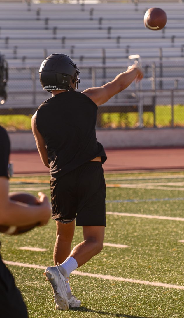 Putting in work this summer at Granada High trying to get better every day. Focused on mechanics, footwork, and building chemistry with my team. Excited for the upcoming season and ready to compete!  <a href="/Granada_FB/">Granada High School Football</a>