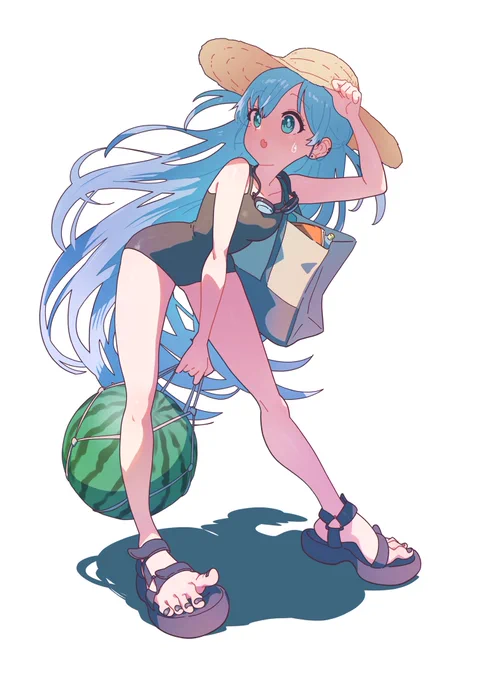 夏! #くろむアーツ