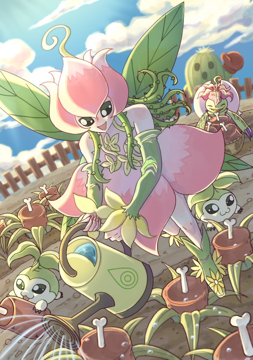 Happy Odaiba Day everyone! for this year digigirl i have a chance to draw one of my faves lillymon 🌷

check out everyone’s work on digigirl zine vol. 3, they all are amazing! 💕