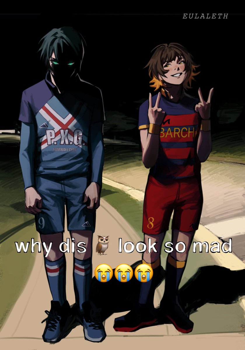 eulaleth's tweet image. Why dis 🦉look so mad 😭😭😭 // rnbc