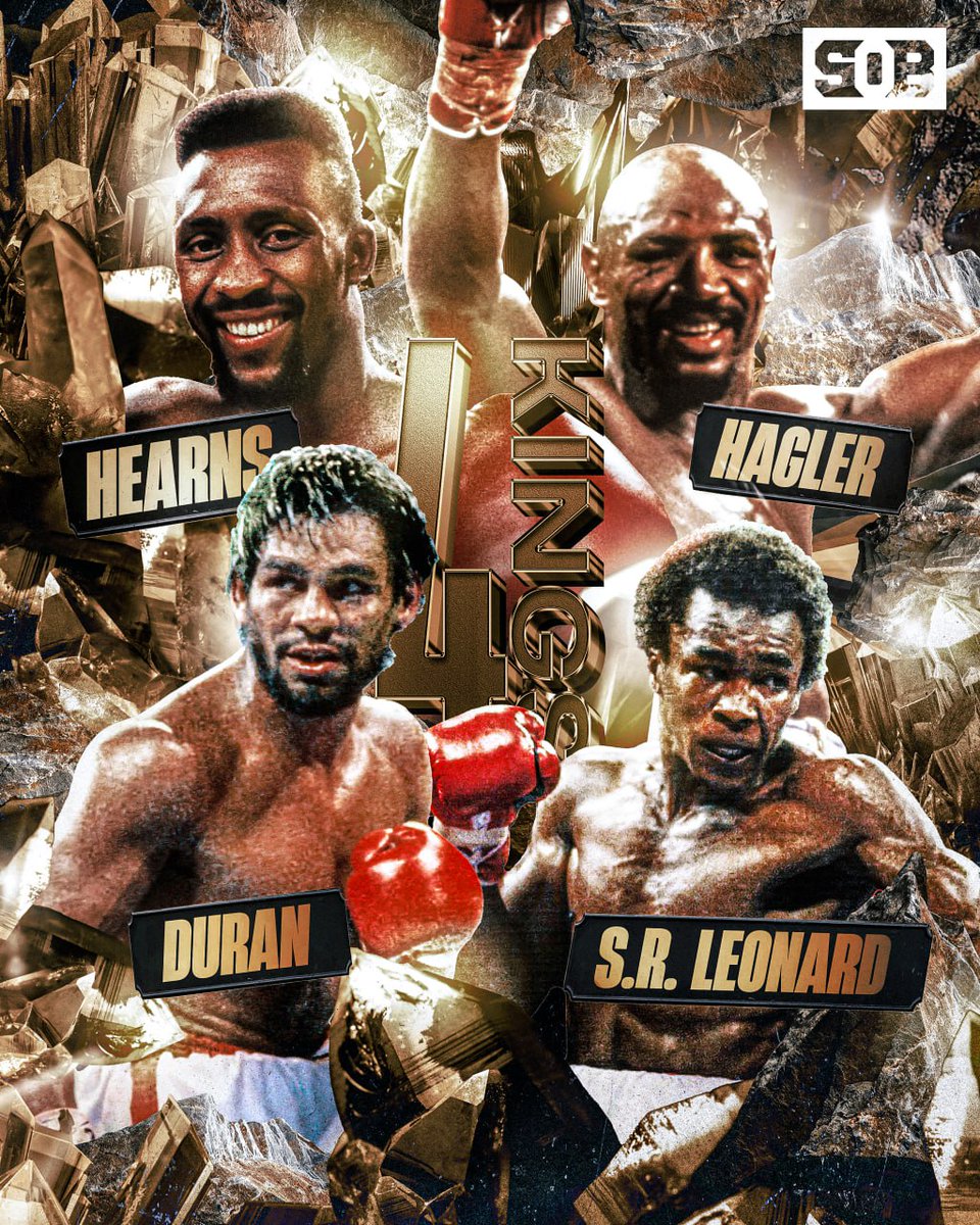 Was the Four Kings era of the 1980s the greatest period in boxing history? 🤔