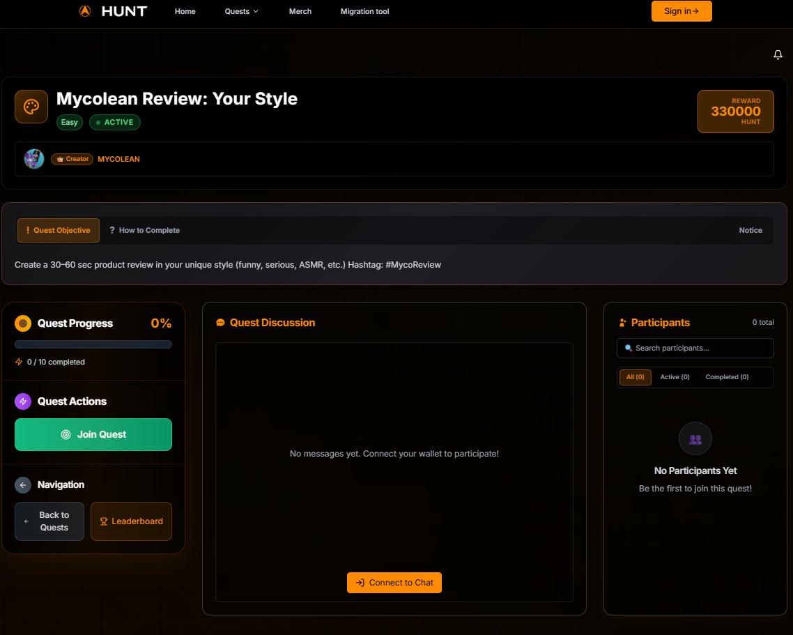 🧠✨ NEW QUEST IS LIVE

🎥 Think you’ve got style? Prove it.

Create a 30–60 sec review of mycolean.com in your vibe — ASMR, comedy, serious wellness, full meme energy, whatever makes you YOU.

💰 Reward:  $75
🔗 Quest: [hunt.live/#quest-hub]