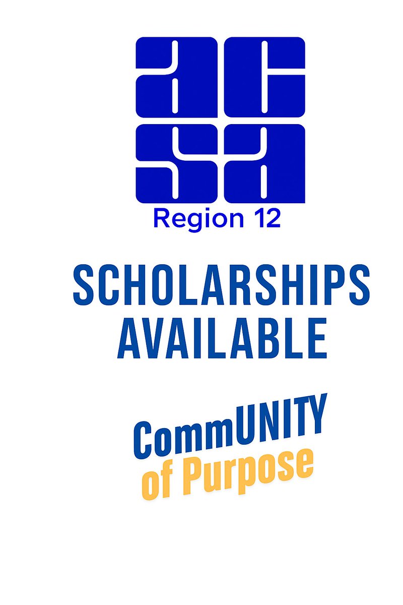 Scholarships are still available for 2025–26 ACSA Academies l.Apply by Aug 31 to receive half off your member registration fee. acsa.org/Professional-L…
📩 Questions? acsareg12@gmail.com | jennetteharper53@gmail.com
#ACSA #EducationLeadership #ScholarshipOpportunity #Region12